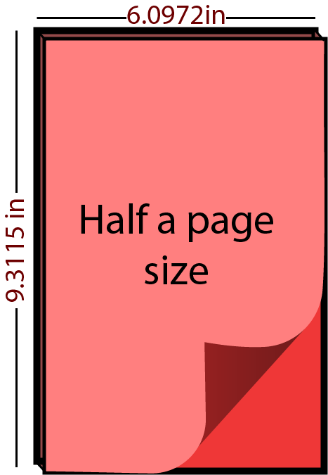 Half a page Ad